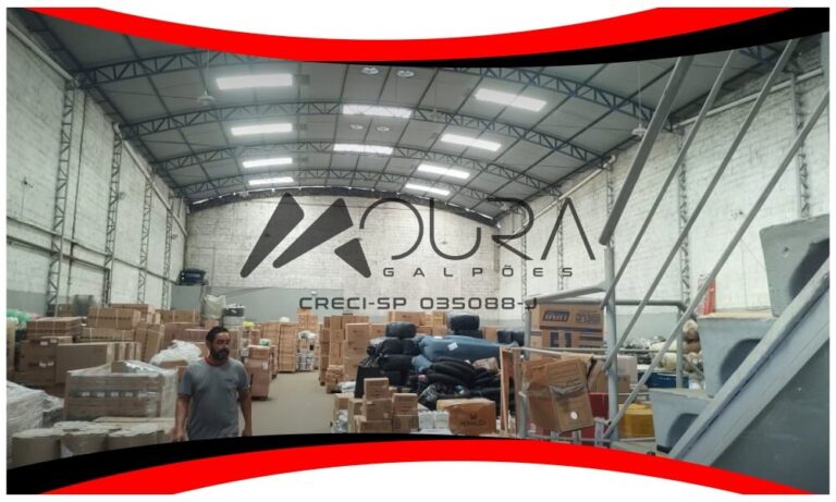 Excelente Galpão para Venda ou Locação em Cumbica Guarulhos com 922m² de Área Construída Moura Galpões 02