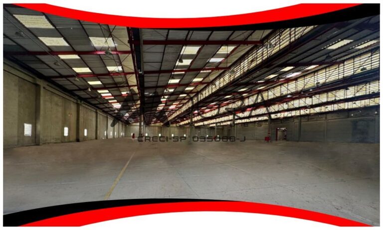 Excelente Galpão para Locação em Potuverá Itapecerica da Serra com 11.296,28m² de área construída Moura Galpões 01