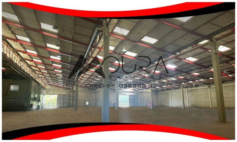 Excelente Galpão para Locação em Potuverá Itapecerica da Serra com 11.296,28m² de área construída Moura Galpões 03