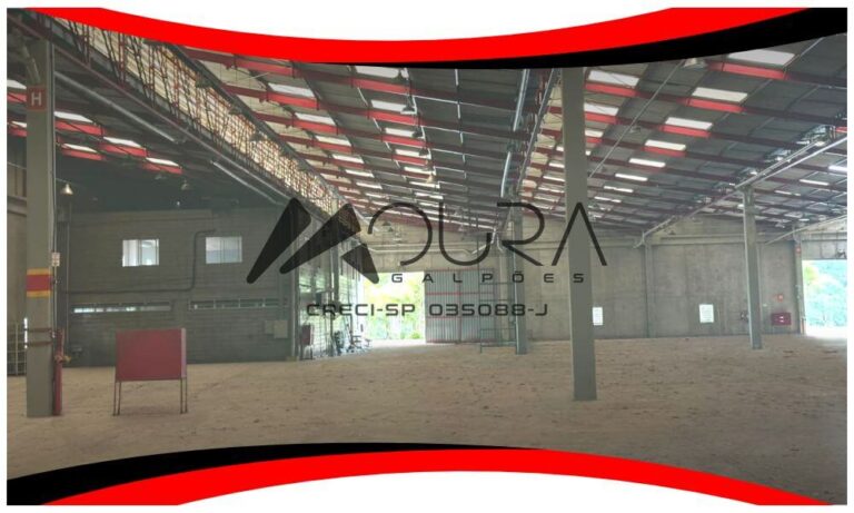 Excelente Galpão para Locação em Potuverá Itapecerica da Serra com 11.296,28m² de área construída Moura Galpões 05