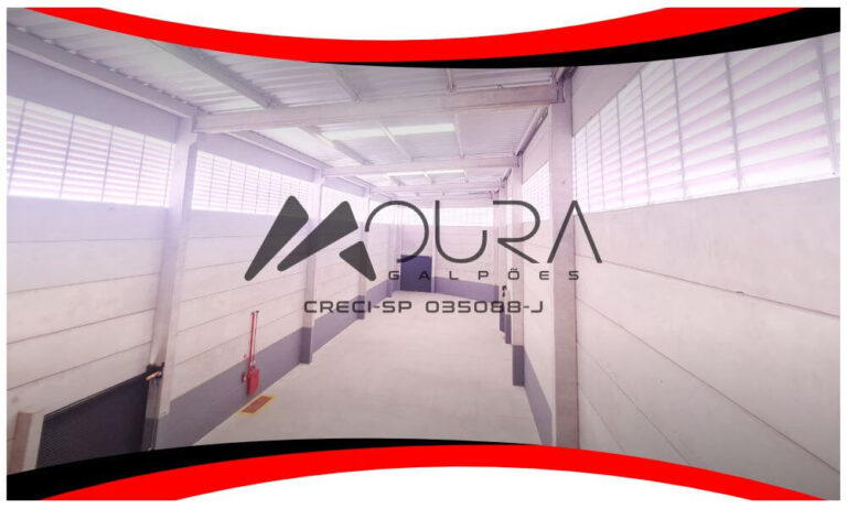 Excelente Galpão Industrial para Locação em Arujá com 930m² de área construída Moura Galpões 01