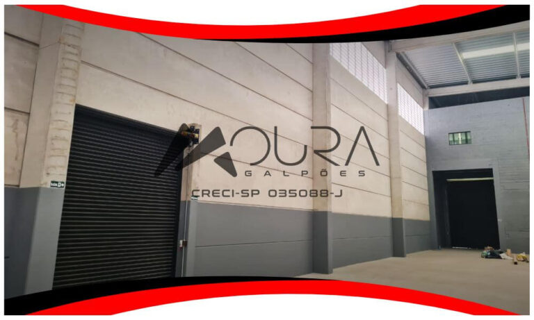 Excelente Galpão Industrial para Locação em Arujá com 930m² de área construída Moura Galpões 04