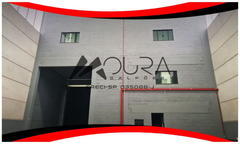 Excelente Galpão Industrial para Locação em Arujá com 930m² de área construída Moura Galpões 05