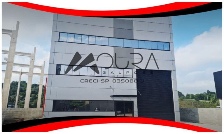 Excelente Galpão Industrial para Locação em Arujá com 930m² de área construída Moura Galpões 09