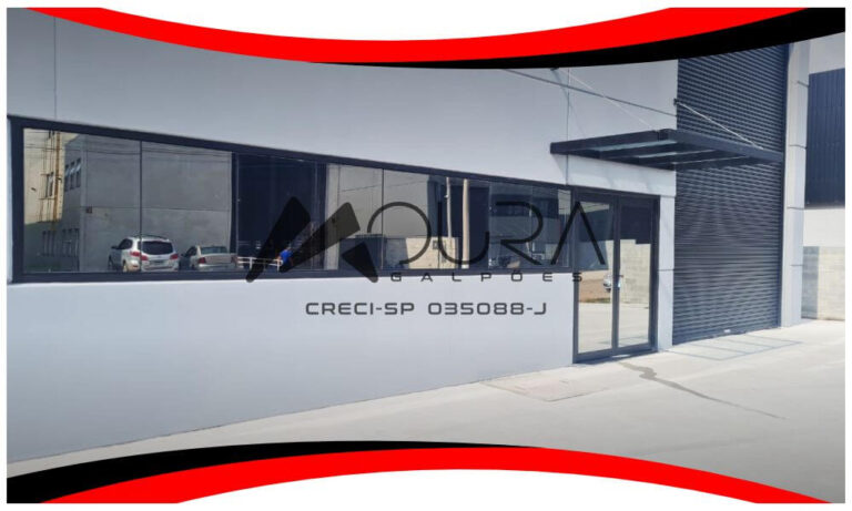 Excelente Galpão Industrial para Locação em Arujá com 930m² de área construída Moura Galpões 11