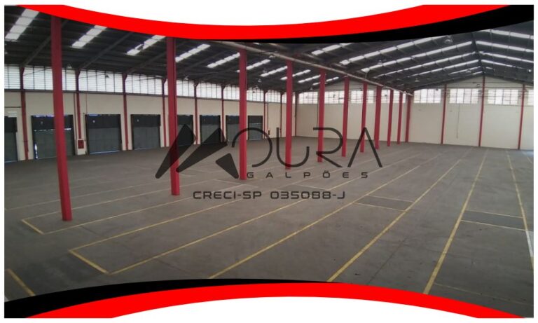 Excelente Galpão para Locaçãono Itapegica em Guarulhos com 4.600m² de área construída Moura Galpões 01