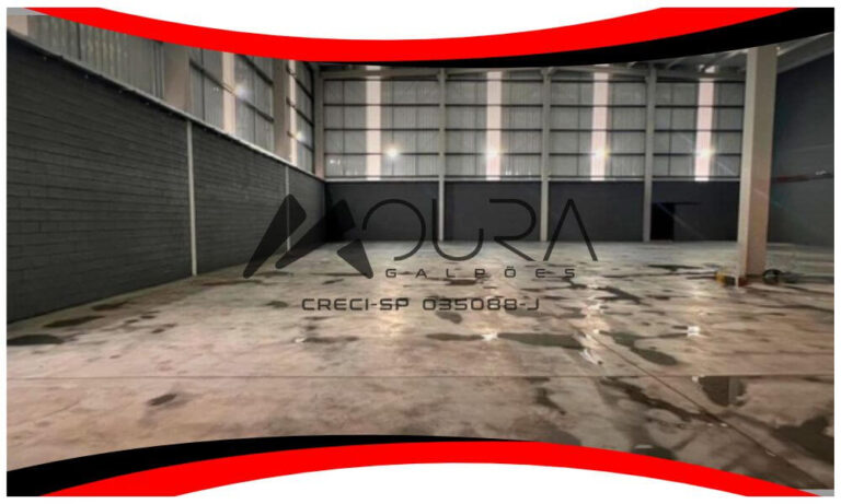 Excelente Galpão industrial em Arujá com 1.700m² de área construída Moura Galpões 02
