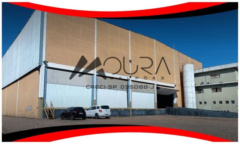 Excelente Galpão para Locação em Bonsucesso Guarulhos com 4.157m² de área construída Moura Galpões 03