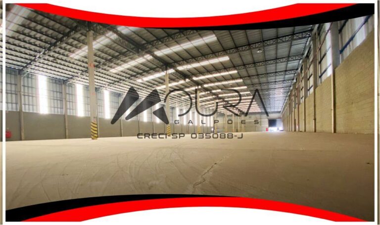 Excelente Galpão para Locação no Distrito Industrial do Taboao Mogi das Cruzes com 5.600m² de área construída Moura Galpões 02