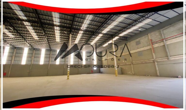 Excelente Galpão para Locação no Distrito Industrial do Taboao Mogi das Cruzes com 5.600m² de área construída Moura Galpões 03