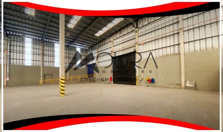 Excelente Galpão para Locação no Distrito Industrial do Taboao Mogi das Cruzes com 5.600m² de área construída Moura Galpões 04